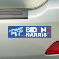 Personalize Custom For Biden/Harris 2020 Car Magnet