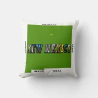 New Mexico, USA Square Pillow