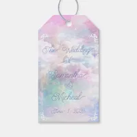 Dreamy Clouds and Stars Wedding Gift Tags