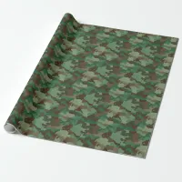 Camouflage Army or Hunting Gift Wrap