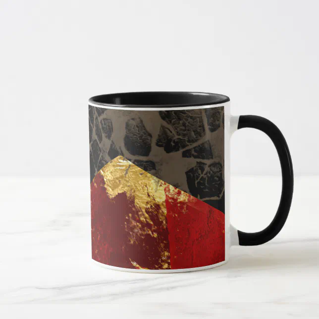 Global warming - Burning House - Abstract Mug