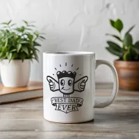 Funny Thumbs-Up Best Dad Ever  Coffee Mug