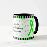 Illinois Lyme Disease Awareness Coffee Mug