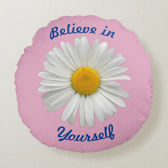 Daisy Round Pillow