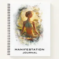 *~* Manifestation AP85 Manifesting  Yoga Woman  Notebook