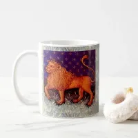 Leo Lion Zodiac Sign Horoscope Birthday Party Coffee Mug