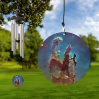 Pillars of Creation in the Eagle Nebula Abstract Wind Chime