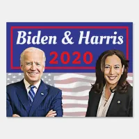 Joe Biden and Kamala Harris 2020 US Election Sign