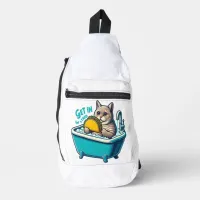 The Feline Taco Soak Sling Bag
