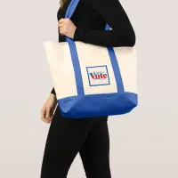 Vote like your Vote Depends on it  Tote Bag