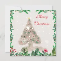 Flat holiday cards 