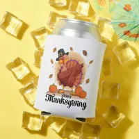 Happy Thanksgiving  Can Cooler