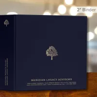 Estate Planning 2 Inch Binder with Tree Logo