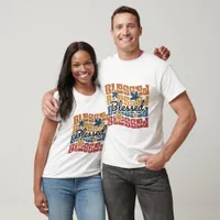 Retro Blessed - Thanksgiving T-Shirt