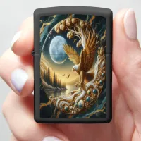 Eagle Warrior's Tranquil Ocean Zippo Lighter