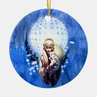 Elf Madonna Christmas Ornament