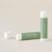 Elegant Lace and Pearls Green Label Lip Balm