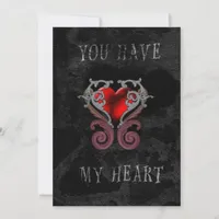 You Have My Heart (Red) Holiday Card