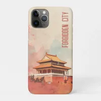 Travel to Forbidden City iPhone 11 Pro Case