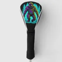 Sasquatch in the Woods Ai Art Golf Head Cover