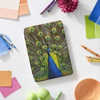 Colorful peacock iPad air cover