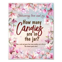 Blossoming Romance - Bridal Shower Activity Photo Print