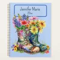 Flowers in Boots Planner