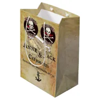 Pirate Wedding Medium Gift Bag