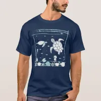 Cool Underwater Seascape Design T-Shirt