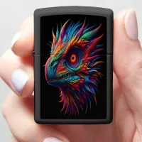 Raptor The Rainbow Dragon's Gaze Zippo Lighter