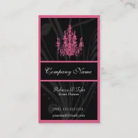 Chic pink Business Cards