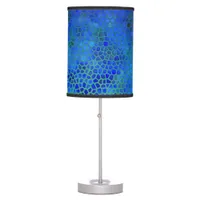 Blue Dinosaur Hide Table Lamp