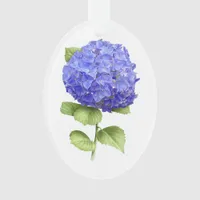 Blue Hydrangea Ornament