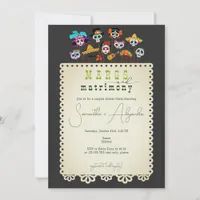 Margs & Matrimony Mexican Fiesta Wedding Shower Invitation