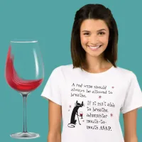 Let Wine Breathe or Mouth-to-Mouth Funny T-Shirt