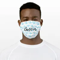 The Groom "I Do" Men's Wedding Face Mask