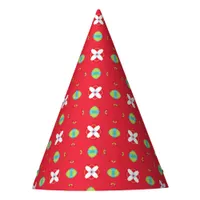 Christmas Holiday Charm Pattern 02 -  Party Hat