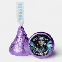 Pretty Gothic Witch with Tattoos Halloween Party Hershey®'s Kisses®