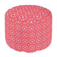 Christmas Holiday Charm Pattern 04 -  Pouf