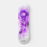 *~* Boho Tribal Shamanic Sacred . Dream Catcher Skateboard