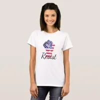 Resist American Flag Democrat Anti Trump Shirt