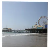 Santa Monica Pier Ceramic Tile