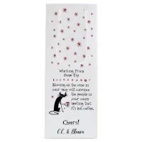 Zoom Meeting Wine Tip Funny Wine Gift Bag