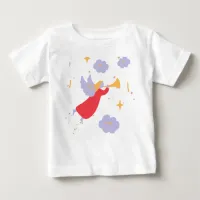 Christmas Red Fairy Baby Jersey  Baby T-Shirt
