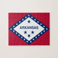 Arkansas State Flag Jigsaw Puzzle