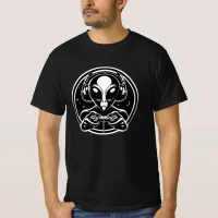 Gamer Alien with Controller and Headphones T-Shirt