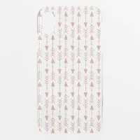 Girly Rose Gold Foil Look | Boho Tribal Arrows iPhone XR Case