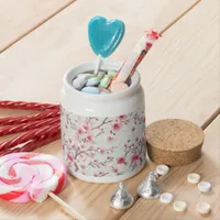 Cherry Blossom Candy Jar