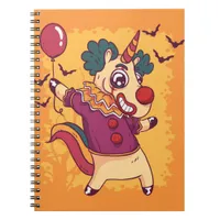 Unicorn Clown Notebook