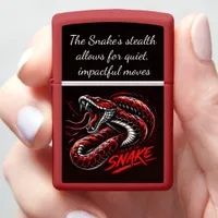 Celebrating the year of the snake in 2025 zippo lighter